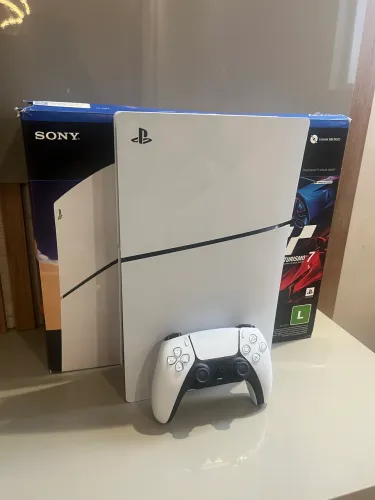 PS5 Slim 1TB com 3 meses de garantia - Em até 18x
