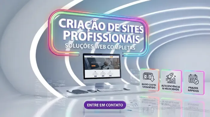 Criação de sites em um preço acessível.