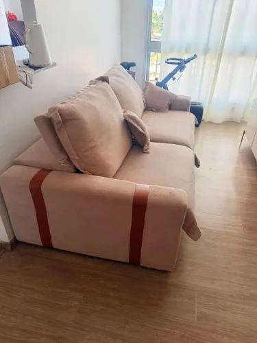 Sofá retrátil 3 lugares 