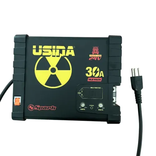 Fonte Automotiva Digital Usina Spark 30A 24V Truck Line Bivolt