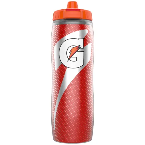 Gatorade Garrafa térmica Squeeze | Vermelha e Azul | Importada