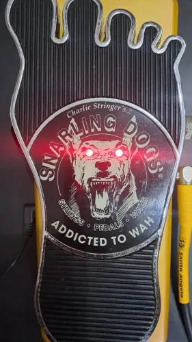Pedal Bass Wah Snarling Dogs Bawl Buster - Raro Anos 90