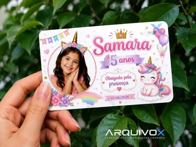 IMÃ DE GELADEIRA PERSONALIZADO A PROVAD'ÁGUA