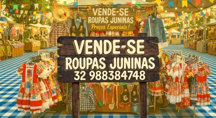 Roupas Juninas Xadrez