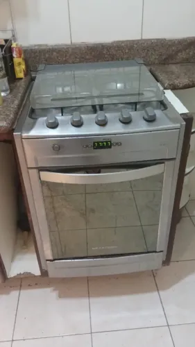 Fogão Brastemp de embutir 4 bocas