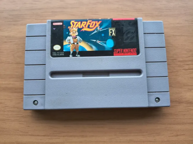 Star Fox FX Original Super Nintendo SNES