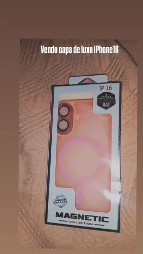 Capa de luxo iPhone 16