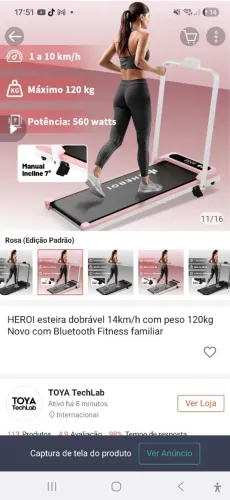 Esteira elétrica