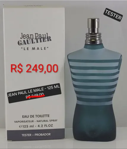 Perfume "Le Male" Jean Paul Gautier - tester