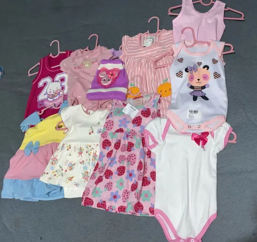 Combo de roupa de bebê 