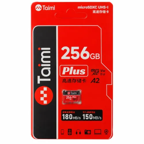 Cartão De Memória Taimi Ultra Microsdxc 256gb A2 V30 U3 C10