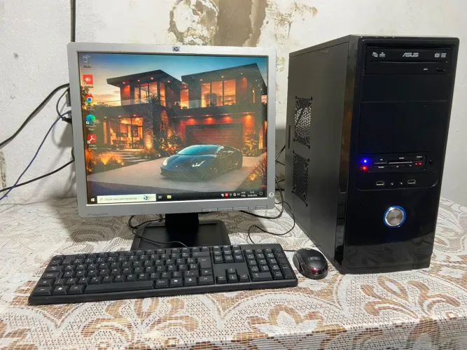 PC COMPLETO DDR3 4GB ACEITO CARTÃO DO GARANTIA 470$
