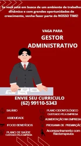 VAGA DE EMPREGO GOIANIA 