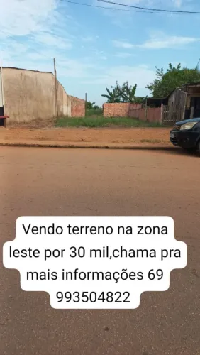 Vendo terreno na zona leste