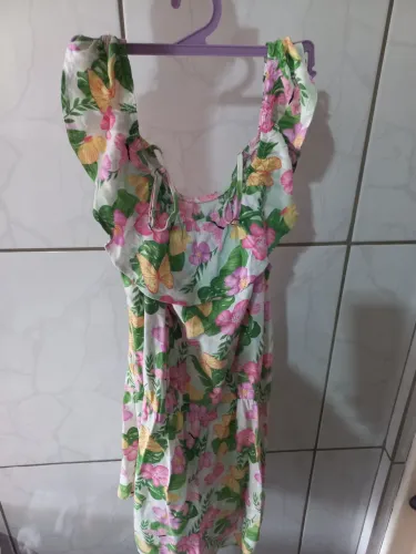 Vestido Infantil Florido