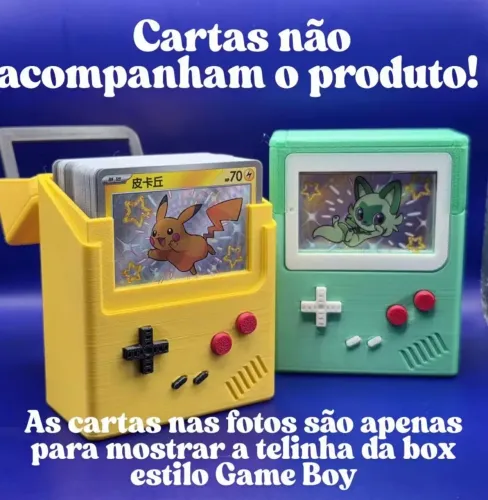 Box para cartas Pokémon