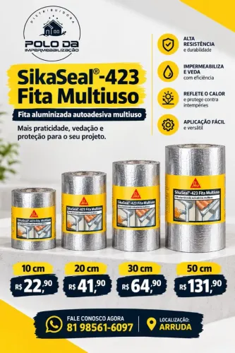 Fitas aluminizadas