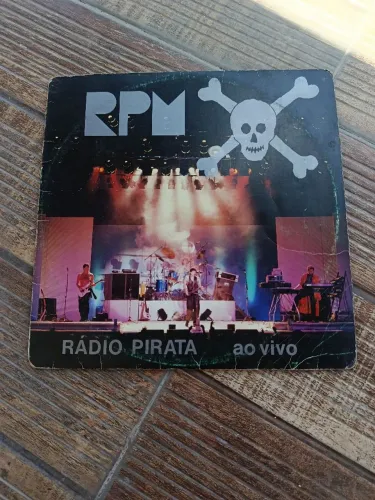 Disco de vinil 1986 - rpm rádio pirata ao vivo 