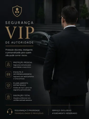 Segurança vip particular 