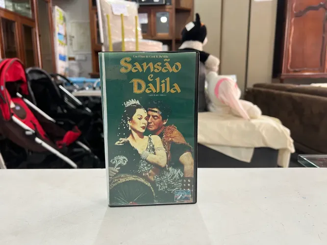 Fita VHS Sansão e Dalila