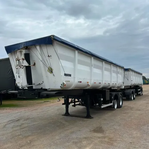 Carreta Rodocaçamba Basculante Pastre 2021 35+35 FINANCIA 100%