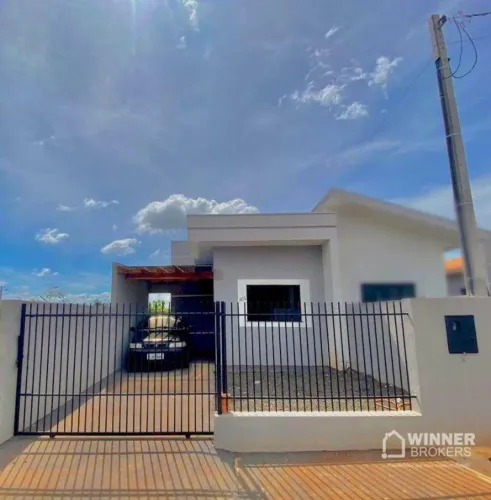 Casa com 2 dormitórios à venda, 53 m² por R$ 200.000,00 - Água C. Res Park 2 - Jandaia do