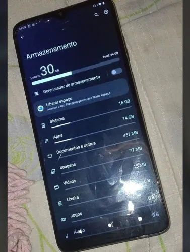 Moto e22 usado, troca em qualquer iPhone