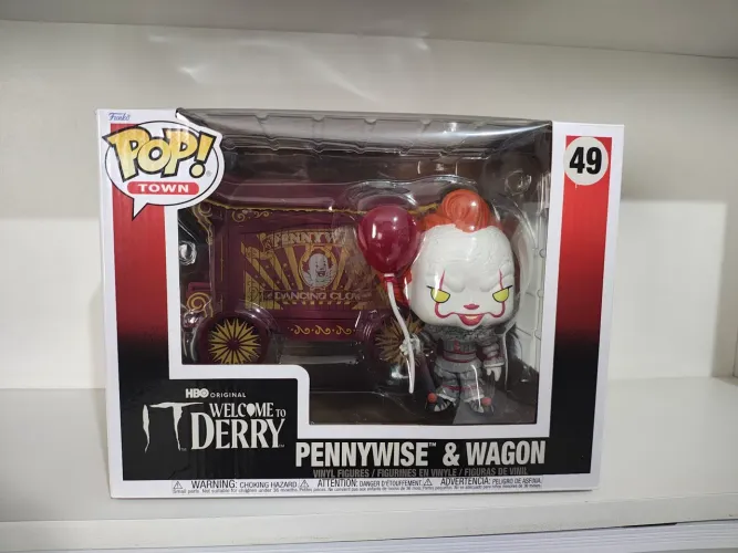 Funko Pop Town Welcome To Derry - Pennywise & Wagon 49