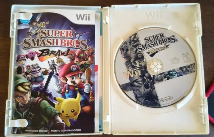 Super Smash Bros Brawl Wii - Usado Completo Americano