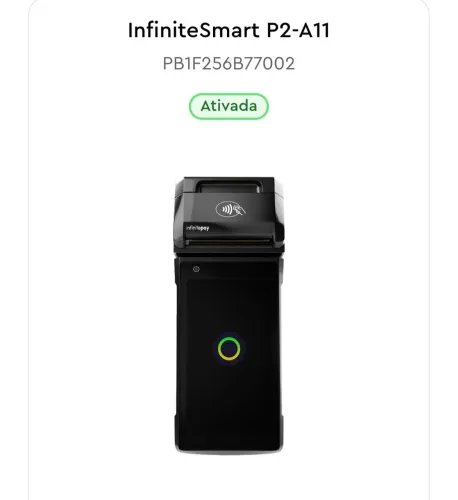 Maquininha infinity 