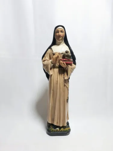 Antiga Santa Edwiges 30 cm Altura