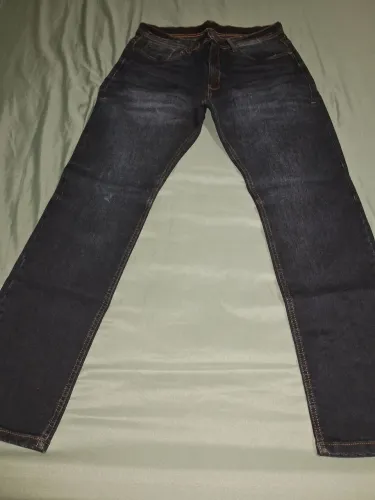 Calça jeans masculina slim