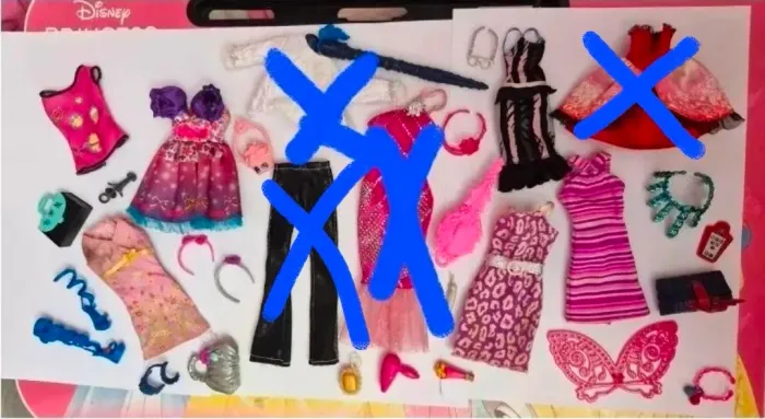 Acessórios Barbie, Monster High e Ever After