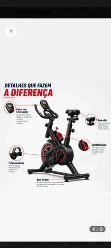 Bicicleta ergométrica 