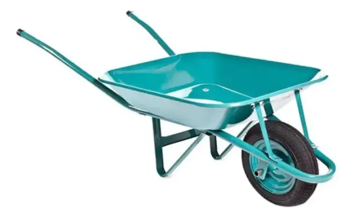 Carrinho de Mão Pneu com Câmara Metalpama Azul 116ee