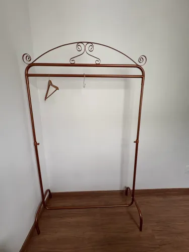 Arara de roupas estilo retrô - 1,20 m