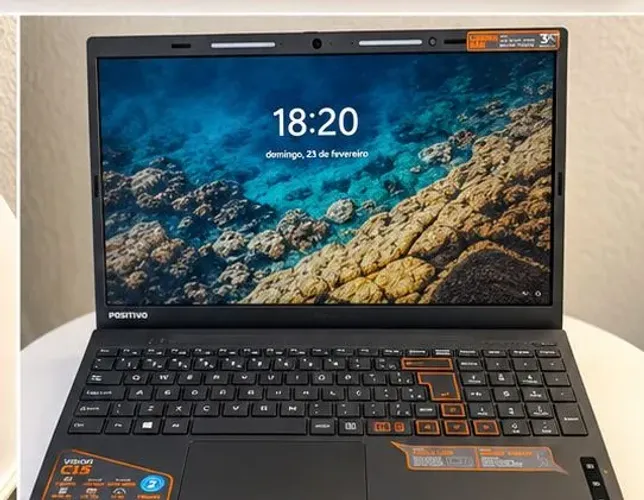 Notebook Positivo Vision C15 4GB 128GB -Novíssimo Excelente Estado