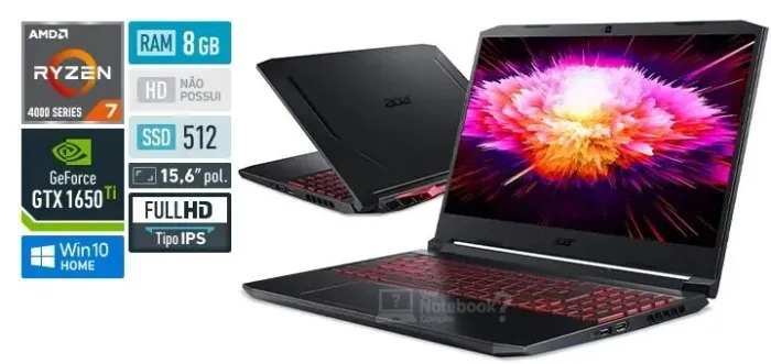 Acer Nitro 5 Ryzen GTX 1650