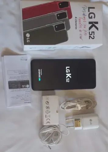 Celular LG A52 verde