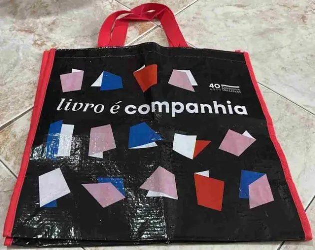 Ecobag Cia as Letras Bienal SP 2026