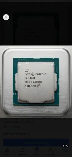Processador intel core i5 10400
