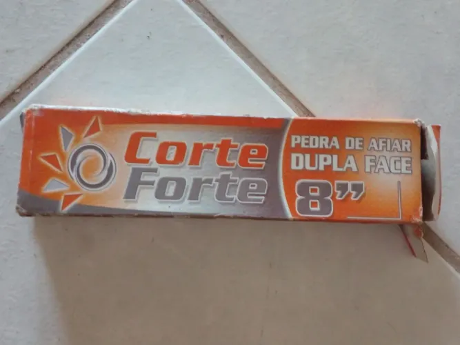 Pedra afiar 8" dupla face