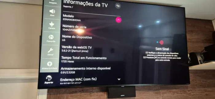 Smart tv LG 65 nanocell