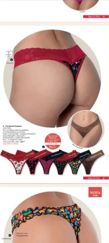 Camisola e calcinhas 