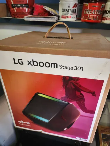 Caixa de som lg