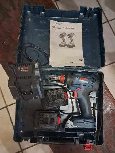 Chave de impacto/parafusadeira 18V GDX 180 LI Bosch