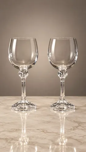Conjunto de taças de cristal (200ml)
