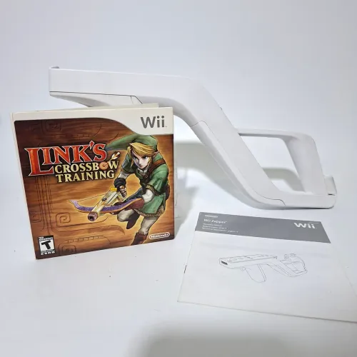 Link's crossbow training com wii zapper nintendo wii