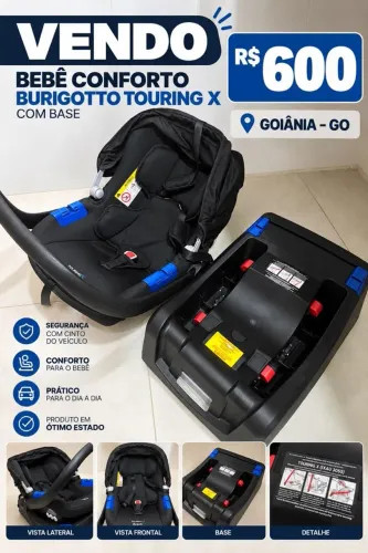 Bebê conforto Burigotto touring