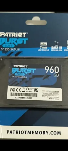 Ssd 1 tera novo garantia 1 ano